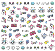 M+565-571 Water Nail Sticker 