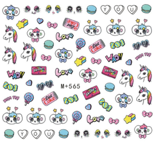 M+565-571 Water Nail Sticker 