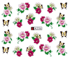 A235-240 Flower Water Nail Sticker