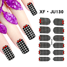 JU130 Full Cover Nail Polish Sticker 