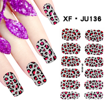 JU136 Full Cover Nail Polish Sticker 