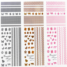 HOT112-114 Water Nail Sticker