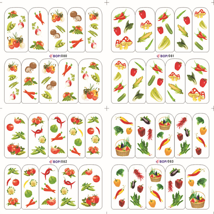 Water Nail Sticker(Single Or 4 in 1)