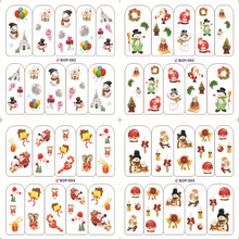 Christmas Water Nail Sticker(Single Or 4 in 1)