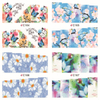 C164-167 Flower And Butterfly Water Nail Sticker