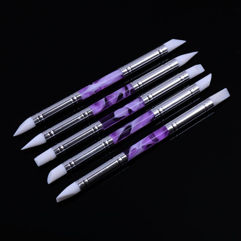 double-use nail Silicone Pen