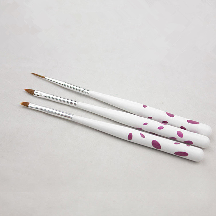 3pcs Nail Art Brush Set