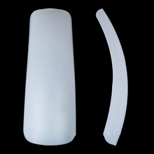 500pcs/box Matte Nail Tips Fake Nails Artificial Fingernails Salon Art