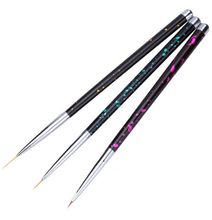 3pcs Nail Liner Brush Nail Art Pen Set