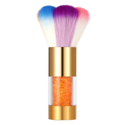 Metal Handle Flower Nail Dust Brush