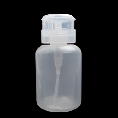 210ml Clear Plastic Pump Dispenser Bottle