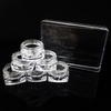 3*2 Grid Square Nail Rhinestone Beads Storage Box