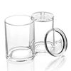 Fashion Clear Cotton Swab Box Lipstick Cosmetic Organizer