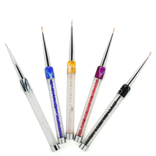 High Quality Rhinestone Handle Nail Liner Brush