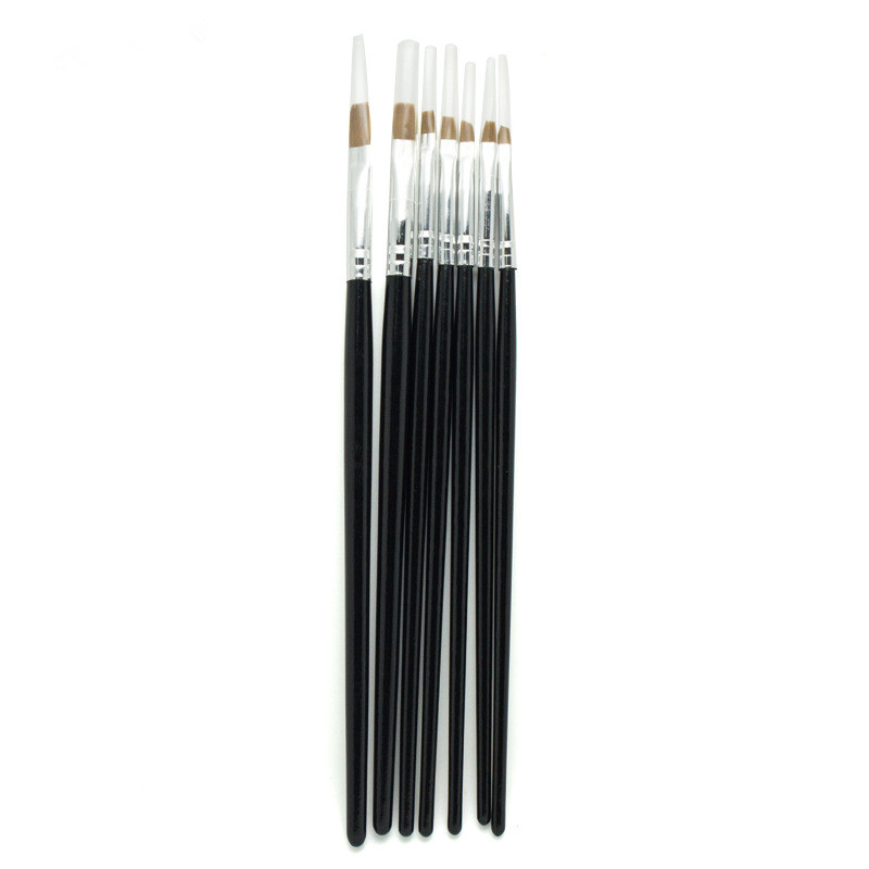 7Pcs Nail Gel Brushes Set