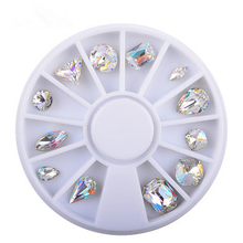 Lovely Nail Beauty Amazing Rhinestone Famous Nail Arts Design