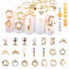 Nail Metal Decorations 3D Nail Alloy Jewelry Accessories