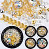  Nail Art Design Decorative AB Clear Nails Crystal Rhinestones for Nails Salon