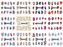 BN421-432 Water Nail Sticker