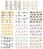E012-022 3D Flower Simulation Nail Art Sticker