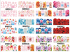 BN553-564 Rose Water Nail Sticker