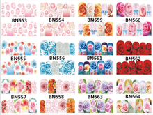 BN553-564 Rose Water Nail Sticker