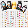 F098 DIY Design 3D Self Adhesive Hellokitty Nail Art Sticker