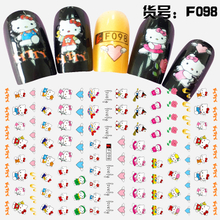 F098 DIY Design 3D Self Adhesive Hellokitty Nail Art Sticker