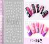 F016 DIY Design 3D Self Adhesive Flower Nail Art Sticker