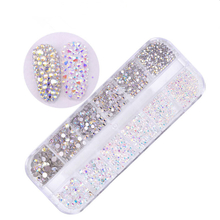 1440pcs Flatback Nail Rhinestones 