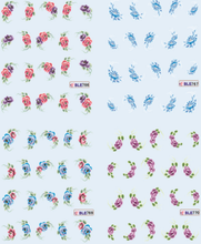 Flower Design Water Nail Sticker