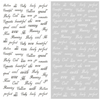 F208 DIY Design 3D Self Adhesive Words Nail Art Sticker