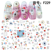 F229 DIY Design 3D Self Adhesive Flower Nail Art Sticker