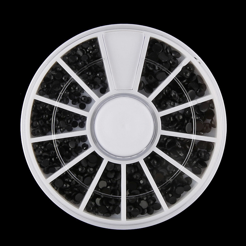 1.5 2.0 3.0MM Acrylic Nail Art Rhinestones