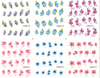 Flower Water Nail Sticker
