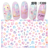 F399 DIY Design 3D Self Adhesive Flower Nail Art Sticker