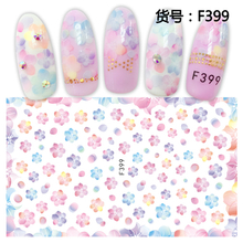 F399 DIY Design 3D Self Adhesive Flower Nail Art Sticker