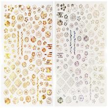 F372 DIY Design 3D Self Adhesive Flower Nail Art Sticker
