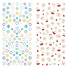 LY053-054 Thin 3D Flower Nail Sticker