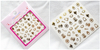 G031-036 3D Gold Nail Art Sticker