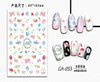 CA-033 3D Flower Nail Sticker