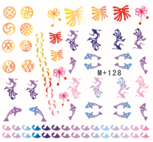 M+121-133 Water Nail Sticker 