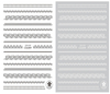 CB-018 3D Lace Nail Art Sticker