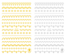 CB-017 3D Lace Nail Art Sticker