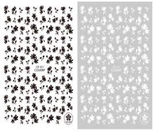 CB-051 3D Flowers Nail Art Sticker
