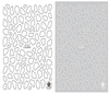 CB-027 3D Irregular Shape Nail Art Sticker