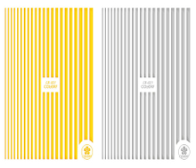 CB-021 3D Vertical Stripes Nail Art Sticker