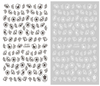 CB-055 3D Flowers Nail Art Sticker