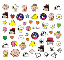 M+242-249 Cartoon Water Nail Sticker 