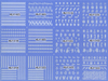 HBJY145-156 3D White Marine Life Nail Art Sticker 